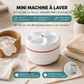 Mini machine à laver portable, lave partout & sans effort